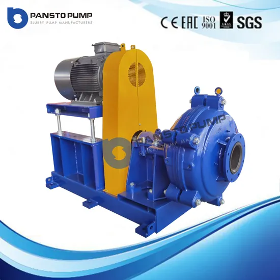 Peças sobresselentes centrífugas minerais da bomba da pasta da mineração industrial resistente